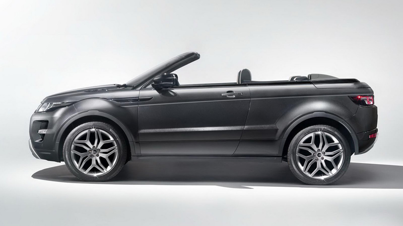 Illustration for article titled The Range Rover Evoque Convertible Makes Perverse Sense